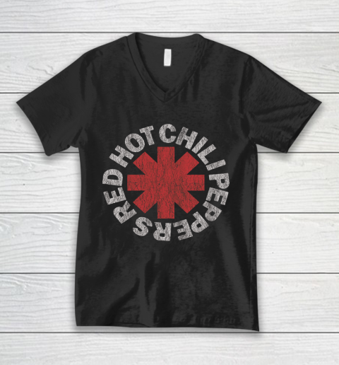 Red Hot Chili Peppers Vintage RHCP V-Neck T-Shirt