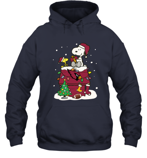 etci a happy christmas with arizona cardinals snoopy hoodie 23 front navy