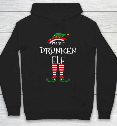 I m The Drunken Elf Matching Family Unique Christmas Gifts Hoodie