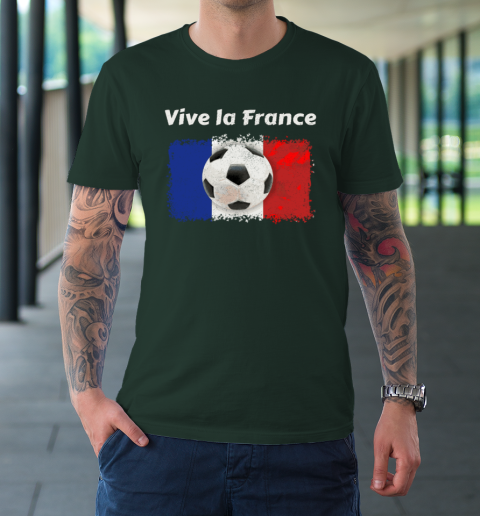 Viva la France For French Football Soccer Fans T-Shirt 3