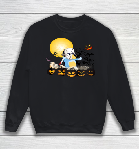 Funny Halloween Dog Anime Bluey Sweatshirt