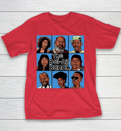 The Bel Air Bunch Fresh Prince Of Bel Air Youth T-Shirt 7