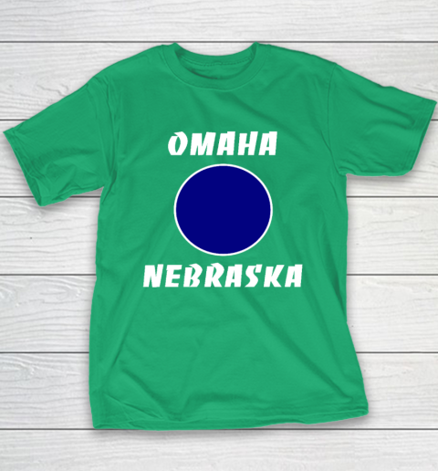 Nebraska Blue Dot Democratic 2nd District Omaha Youth T-Shirt 4