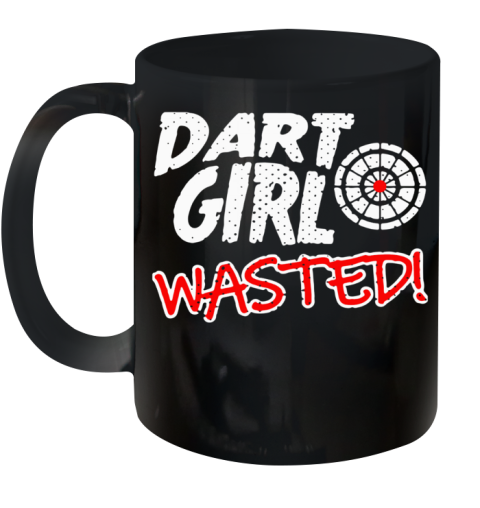Dart Girl Wasted Ceramic Mug 11oz