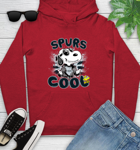 NBA Basketball San Antonio Spurs Cool Snoopy Shirt Youth Hoodie 10
