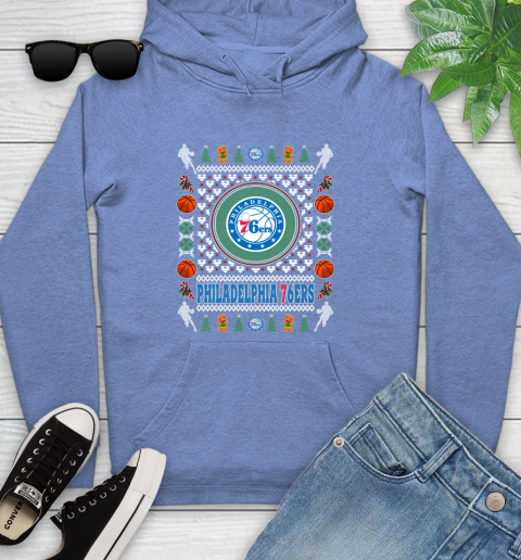 Philadelphia 76ers Merry Christmas NBA Basketball Loyal Fan Ugly Shirt 147