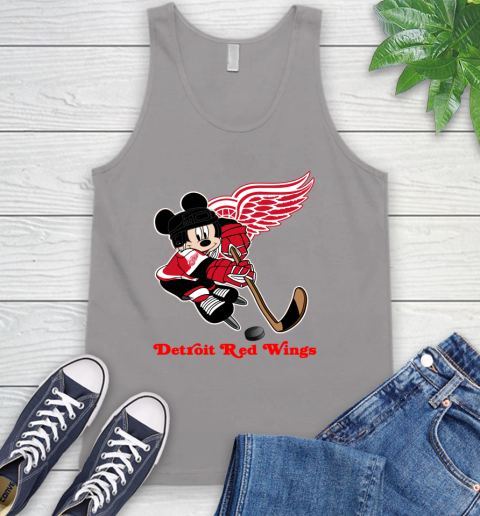 NHL Detroit Red Wings Mickey Mouse Disney Hockey T Shirt Tank Top 4