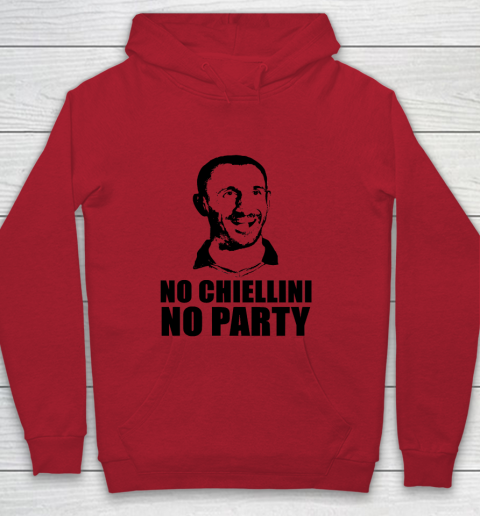 No Chiellini, No Party Italia Champion Euro Player Youth Hoodie 6