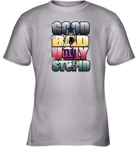 NFL The Good Bad Ugly And Stupid Dallas Cowboys Youth T-Shirt - Rookbrand