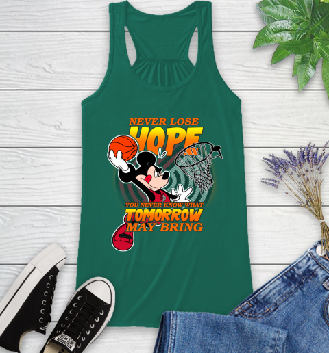 Portland Trail Blazers NBA Basketball Mickey Disney Never Lose Hope Racerback Tank 6