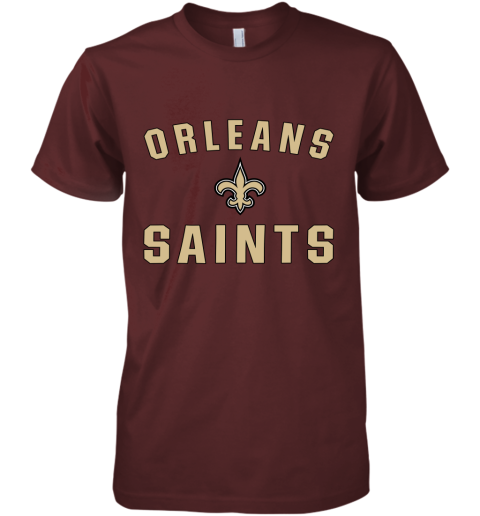 Orleans Saints NFL Pro Line By Fanatics Branded Gray Victory Premium Men's T-Shirt