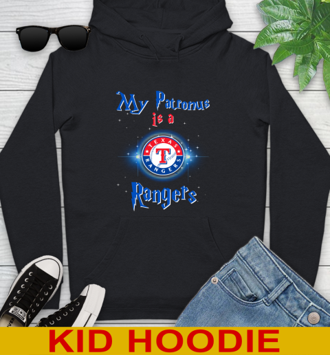 MLB Baseball Harry Potter My Patronus Is A Texas Rangers Youth Hoodie