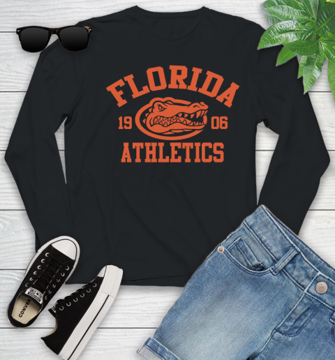 Blue Shirt in Football Youth Long Sleeve 2