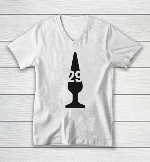 Big Dumper Butt Plug 29 V-Neck T-Shirt