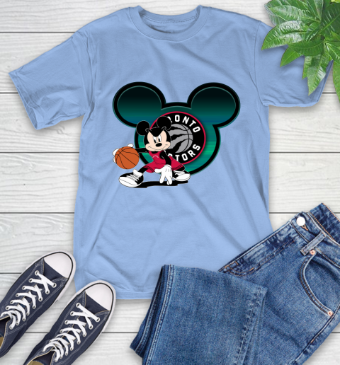NBA Toronto Raptors Mickey Mouse Disney Basketball T-Shirt 11