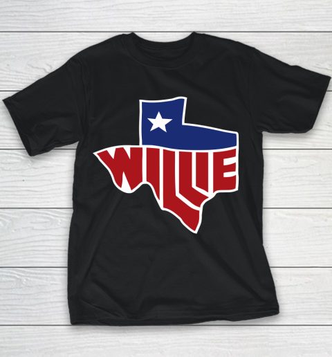 Willie Nelson shirt Willie's Texas Youth T-Shirt