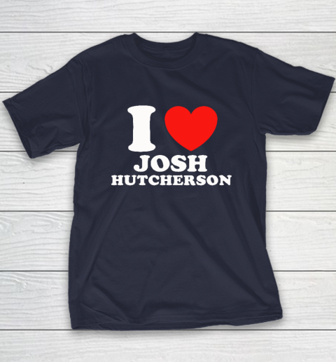 I Love Josh Hutcherson Youth T-Shirt 2