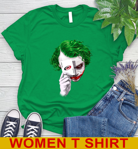 Carolina Hurricanes NHL Hockey Joker Card Shirt Women's T-Shirt 7