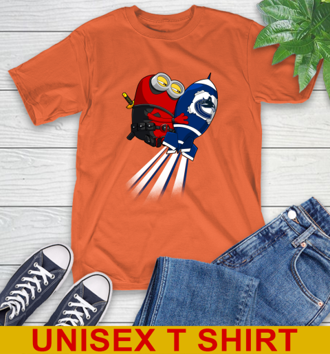 NHL Hockey Vancouver Canucks Deadpool Minion Marvel Shirt T-Shirt 4
