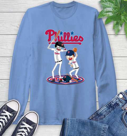 MLB Philadelphia Phillies Rick And Morty Baseball 68
