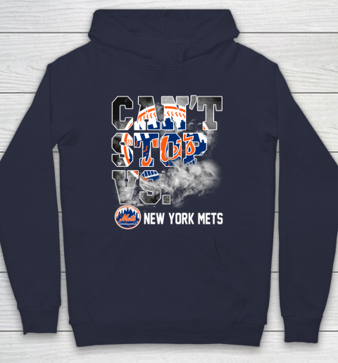 MLB New York Mets Baseball Can't Stop Vs Mets Hoodie 2