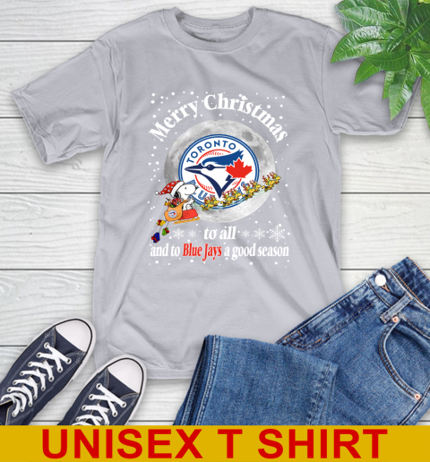 Toronto Blue Jays Merry Christmas To All And To Blue Jays A Good Season MLB Baseball Sports T-Shirt 5