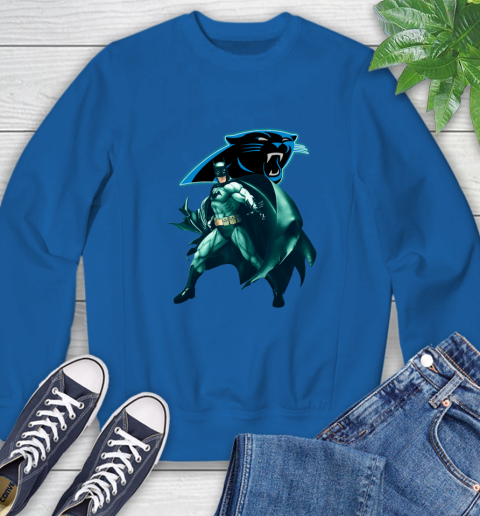 NFL Batman Football Sports Carolina Panthers Sweatshirt 8