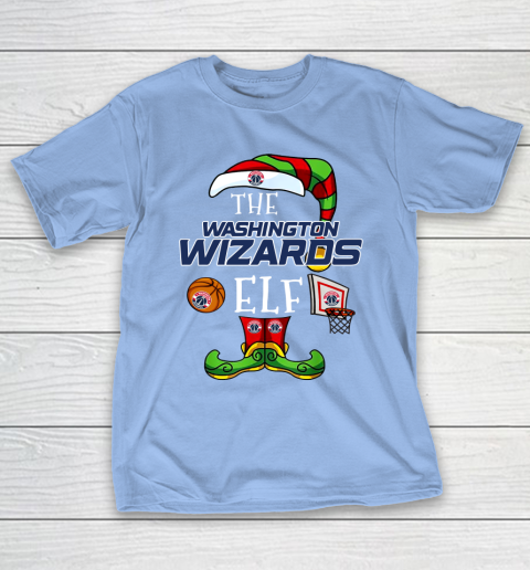 Washington Wizards Christmas ELF Funny NBA T-Shirt 10