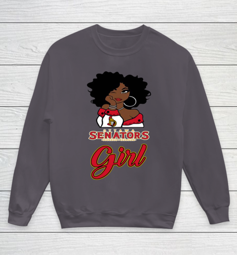 Ottawa Senators Girl NHL Youth Sweatshirt 6