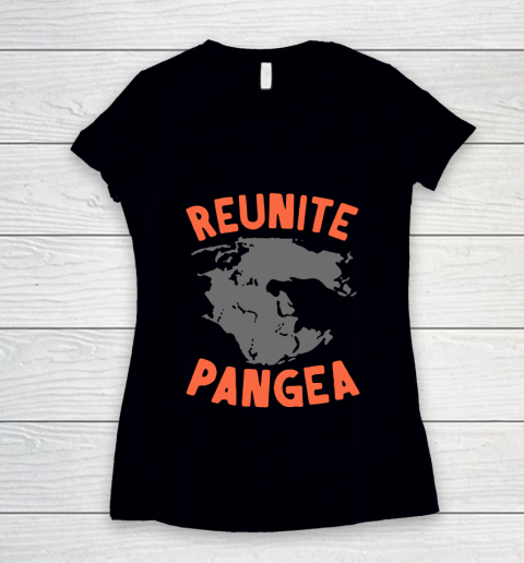 Reunite Pangea Women's V-Neck T-Shirt