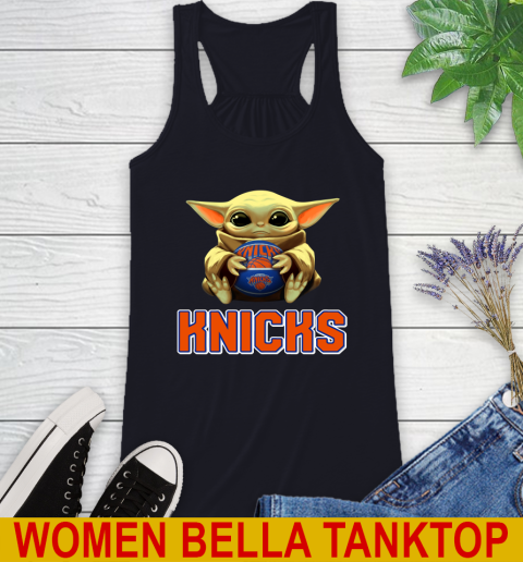 NBA Basketball New York Knicks Star Wars Baby Yoda Shirt 46