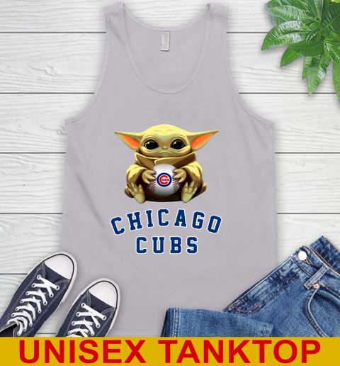 MLB Baseball Chicago Cubs Star Wars Baby Yoda Shirt 73