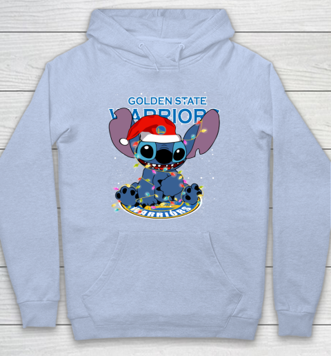 Golden State Warriors NBA noel stitch Basketball Christmas Hoodie 5