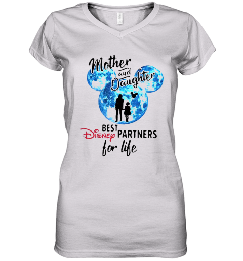 women's v neck disney shirt