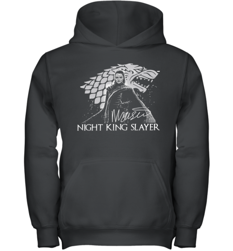 Arya Stark Night King Slayer Signature Youth Hoodie
