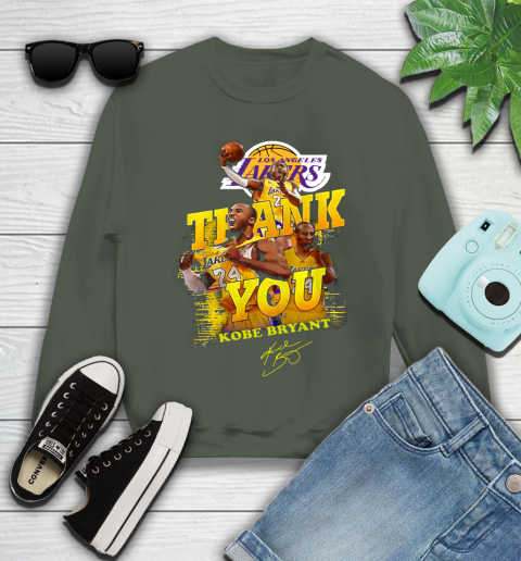 Great Thank you Kobe Bryant Los Angeles Lakers signature shirt 112