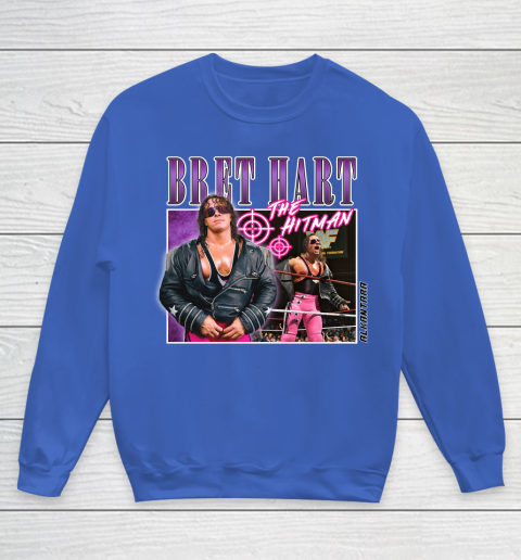 Bret Hart The Hitman Youth Sweatshirt 6