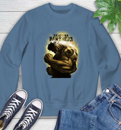 Carolina Panthers NFL Football Hulk Marvel Avengers Sports Sweatshirt 8