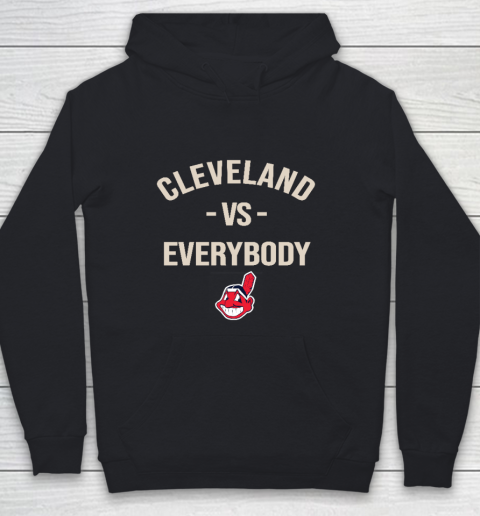 Cleveland Indians Vs Everybody Youth Hoodie