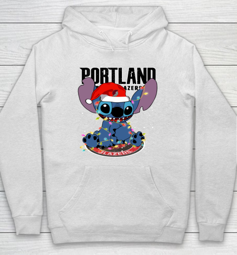 Portland Trail Blazers NBA noel stitch Basketball Christmas Hoodie