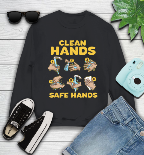 Nurse Shirt Washing Clean Hands Safe Hand Hygiene Wash Save T Shirt Sweatshirt