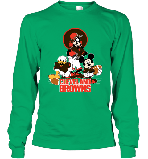 Cleveland Browns Graphic Tees 3D Unbelievable Mickey Cleveland