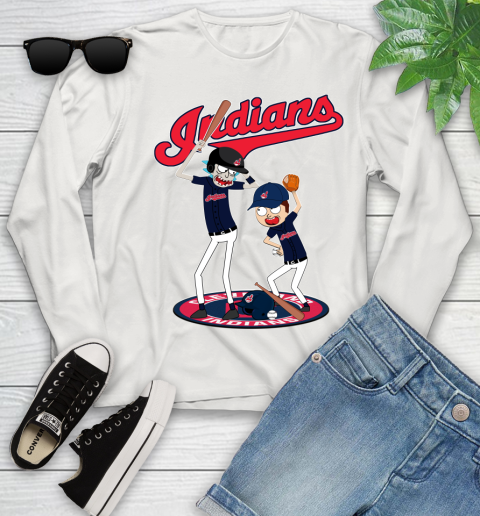 MLB Cleveland Indians Rick And Morty Baseball 136