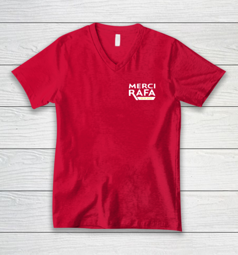 Merci Rafa V-Neck T-Shirt 5