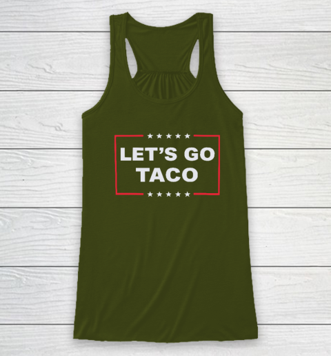 Let's Go Taco Racerback Tank 2