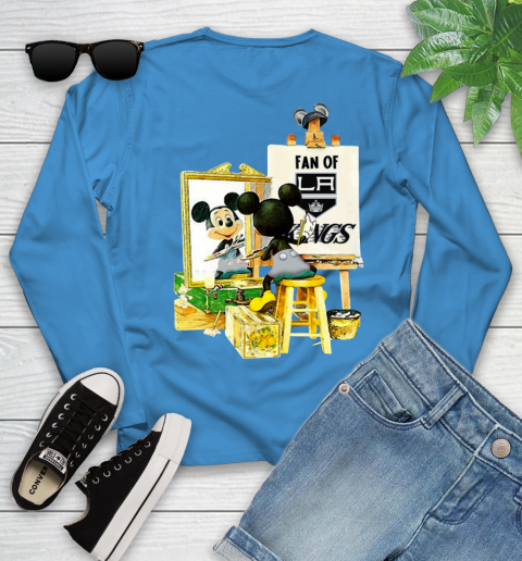 NHL Hockey Los Angeles Kings Mickey Drawing Shirt 119