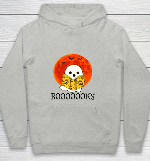 Booooooks T Shirt Boo Read Books Lover Halloween Long Sleeve T Shirt.E9S2TVU9C0 Youth Hoodie