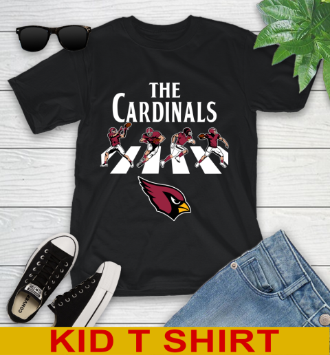 NFL Football Arizona Cardinals The Beatles Rock Band Shirt Youth T-Shirt