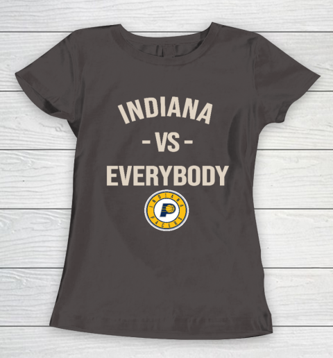 Indiana Pacers Vs Everybody Women's T-Shirt 7