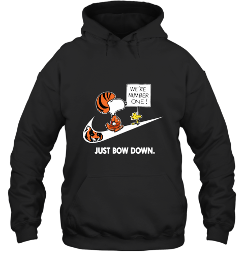 Cincinnati Bengals Are Number One – Just Bow Down Snoopy Hoodie